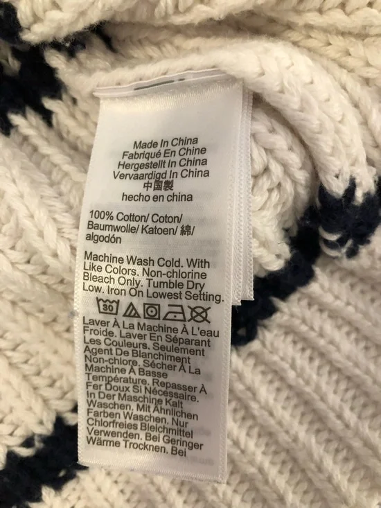 J Crew Heritage Fisherman sweater. Size XS. - Picture 5 of 10